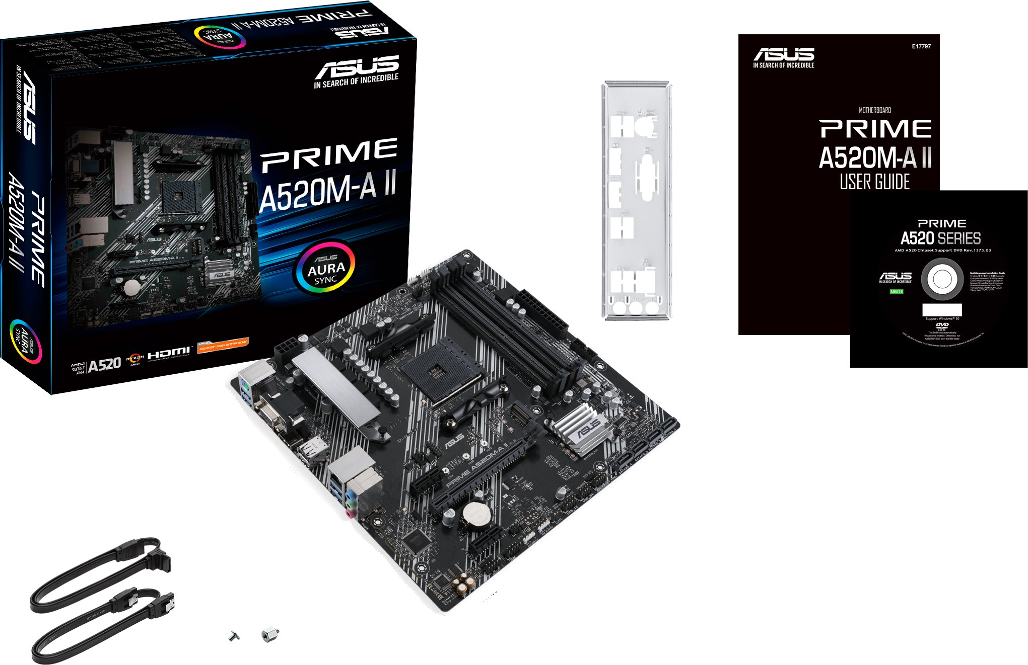 Материнская плата Asus Prime A520M-A II s-AM4 A520 купить | Elmir ...