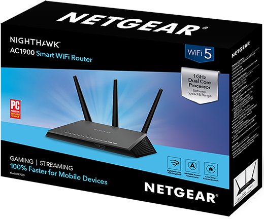 Роутер Netgear AC1900 (R7000-100PES) купити | ELMIR - ціна, відгуки ...