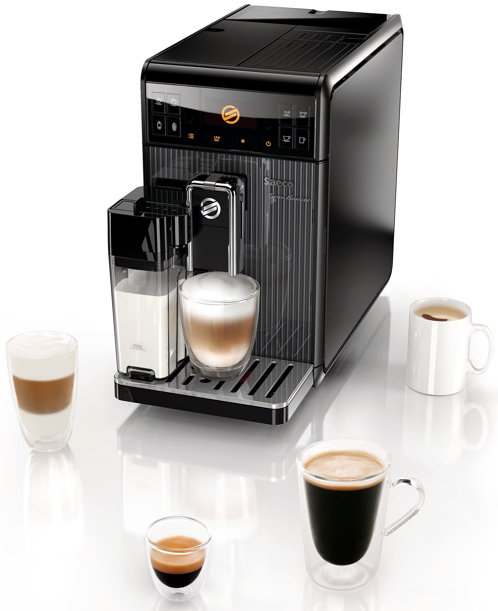 Кофемашина Philips Saeco GranBaristo Black (HD8964/01) купить | ELMIR ...