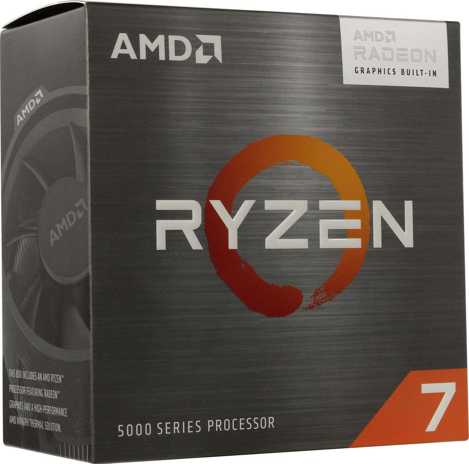 CPU AMD RYZEN 7 5700G Процессор AMD Ryzen 7 5700G s-AM4 4.6GHz/16MB BOX (100