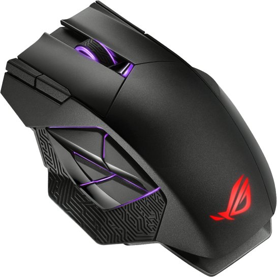 Мышь Asus ROG Spatha X Wireless/USB Black (90MP0220-BMUA00) купить