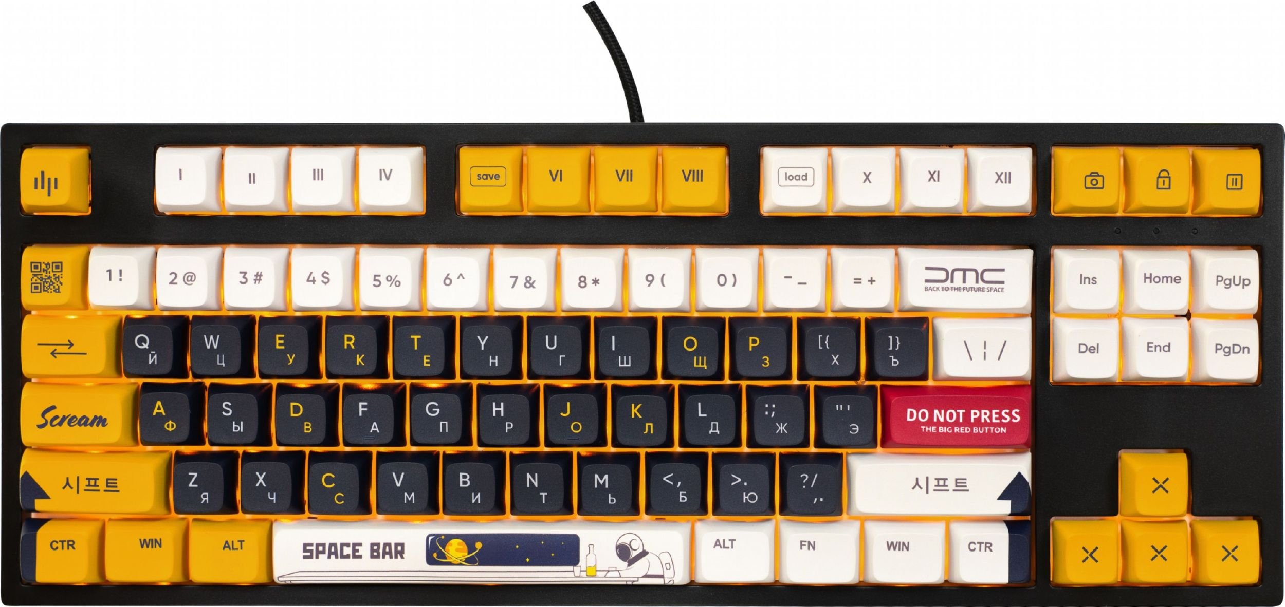 Клавиатура Dark Project Pro KD87A LTD ABS Gateron Optical 1.0 Silver ...