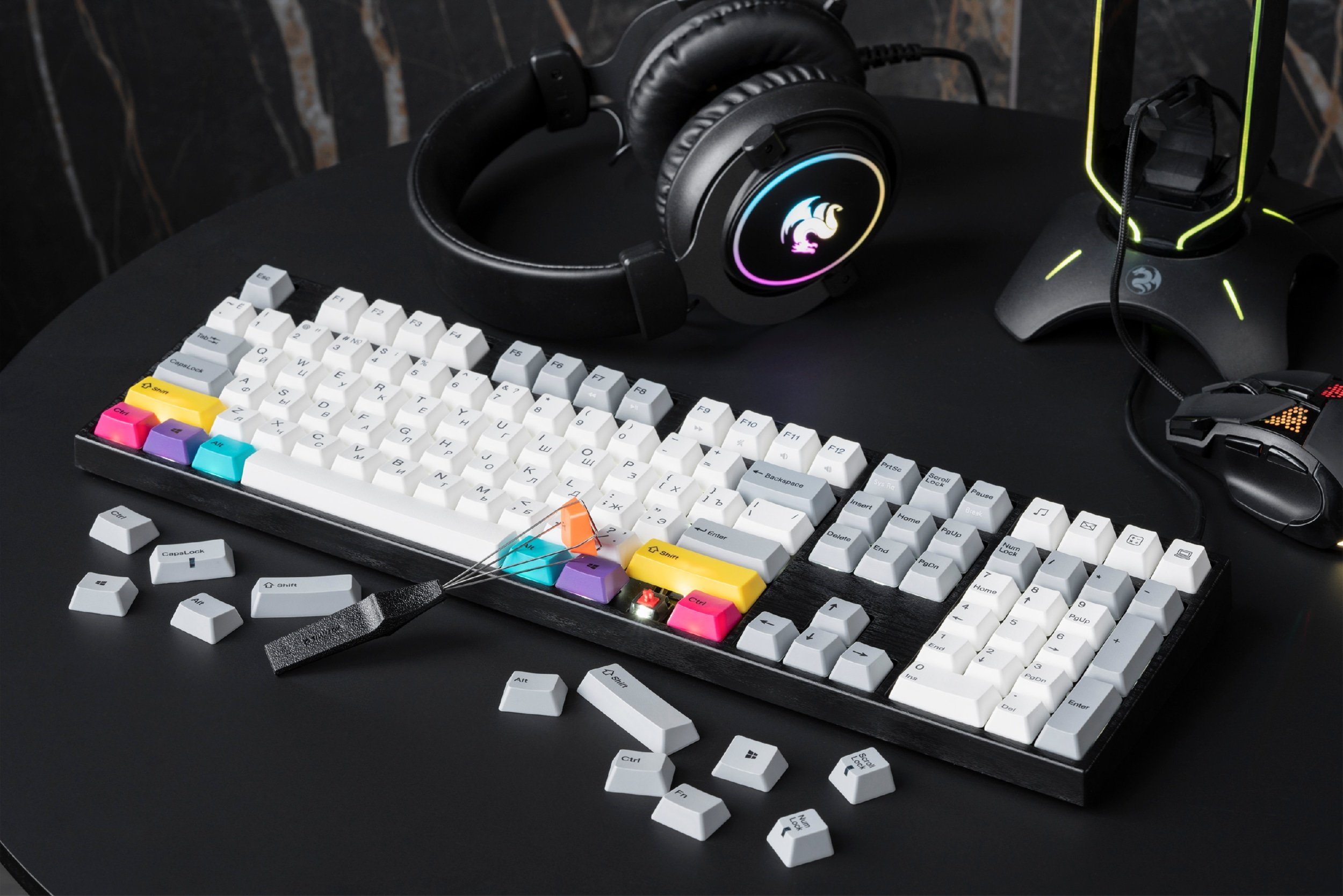 Клавіатура Varmilo MA108M V2 CMYK EC Ivy V2 RU (A36A024B1A3A06A007 ...