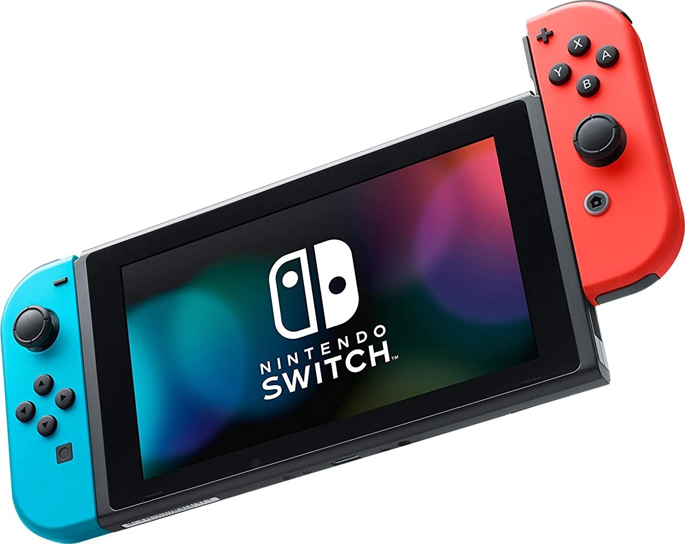 Игровая приставка Nintendo Switch Neon Blue-Red V2 купить | ELMIR