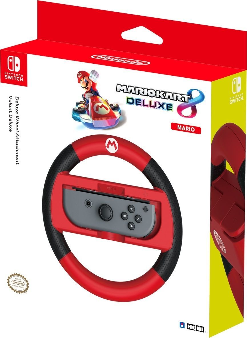 Кермо Hori Steering Wheel Deluxe Mario Kart 8 Mario для Nintendo Switch