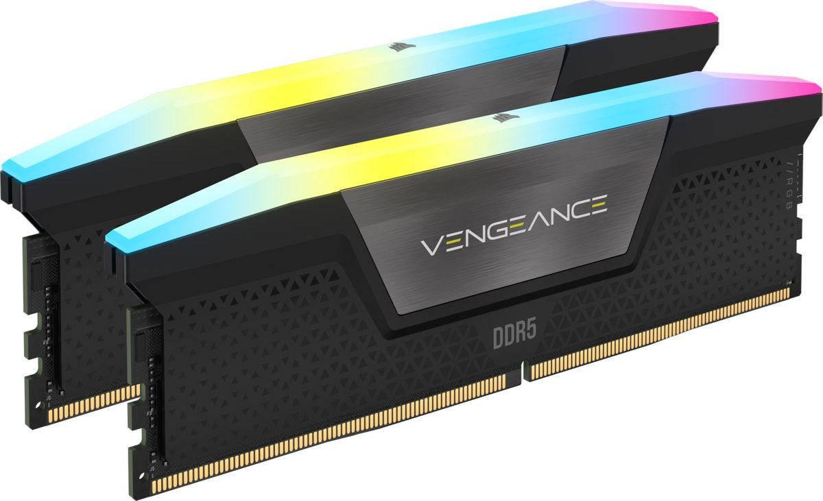 Модуль пам'яті Corsair DDR5 32GB 2x16GB 6000MHz Vengeance RGB