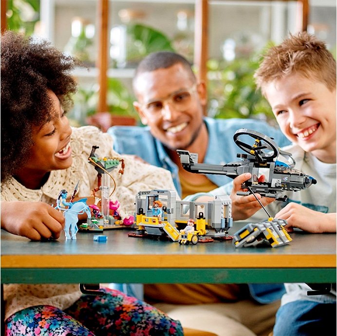 AVALON U5モチーフMOON Hi-LANDER’s SUTHERLAND Конструктор LEGO Avatar Мобильная станция ОПР и конвертоплан