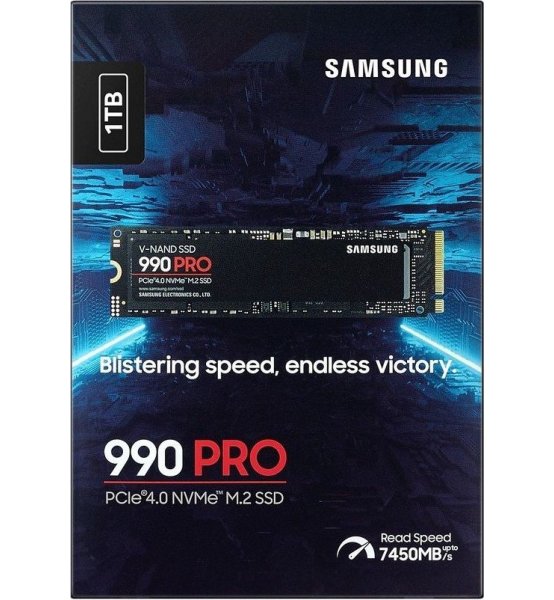 SSD-накопичувач M.2 1TB Samsung 990 PRO (MZ-V9P1T0BW) купити