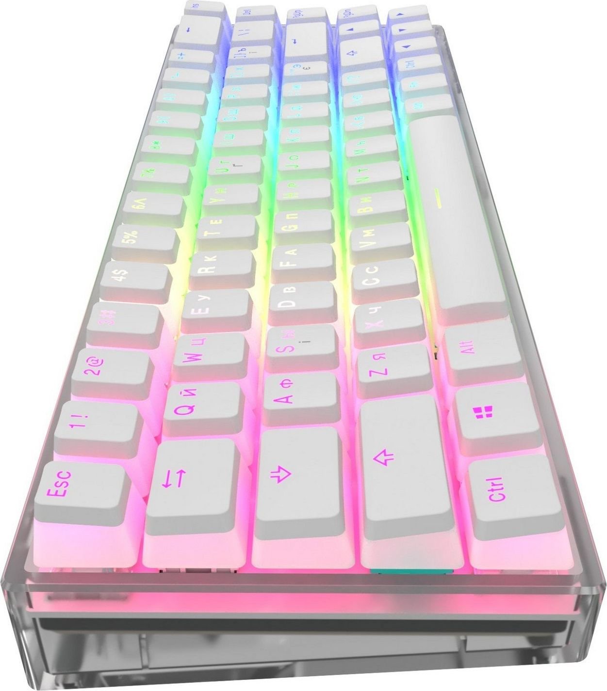 Клавиатура Dark Project Pro KD68B PBT Transparent Pudding g3ms ...