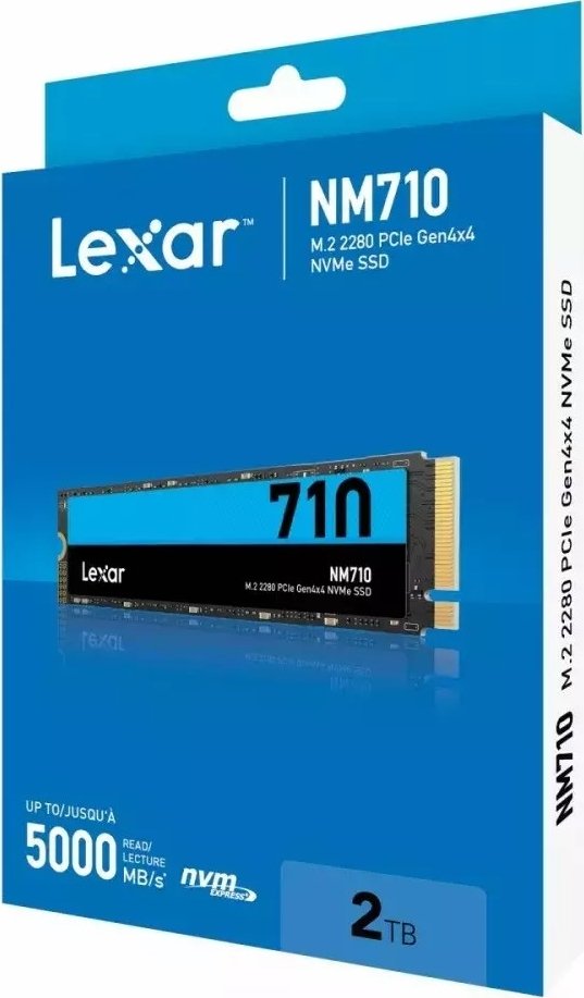SSD-накопичувач M.2 2TB Lexar NM710 (LNM710X002T-RNNNG) купити