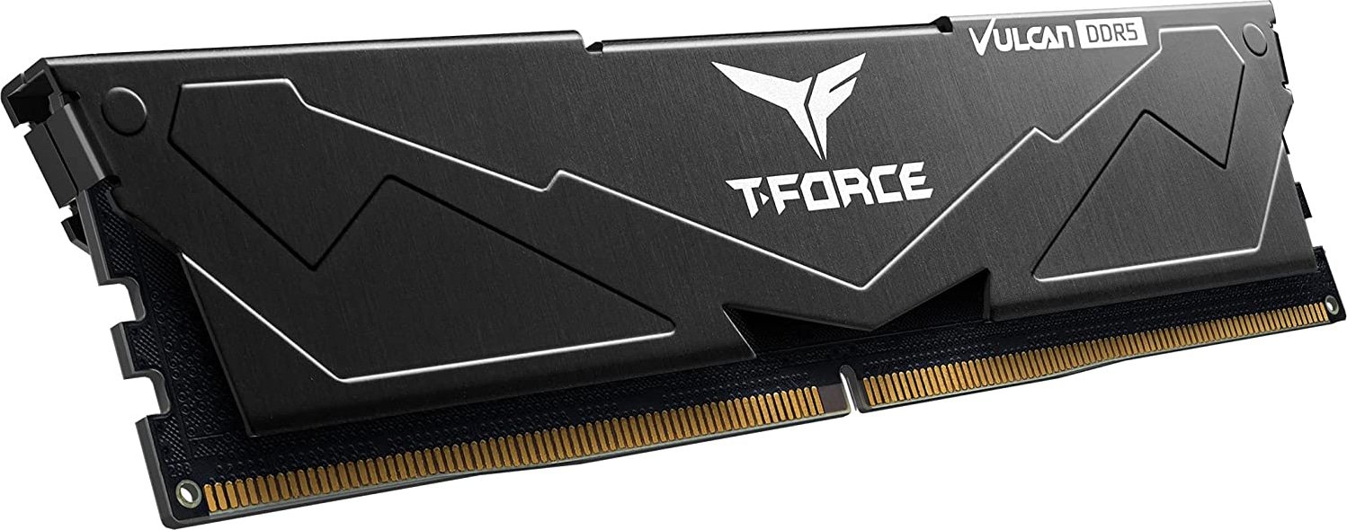 Модуль памяти Team DDR5 32GB 2x16GB 6000MHz T-Force Vulcan Black 