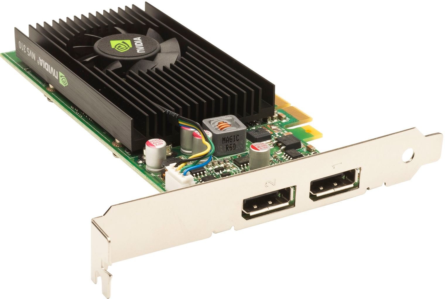 Видеокарта PNY PCI-E Quadro NVS 310 512MB DDR3 (VCNVS310DP-PB) - купить ...