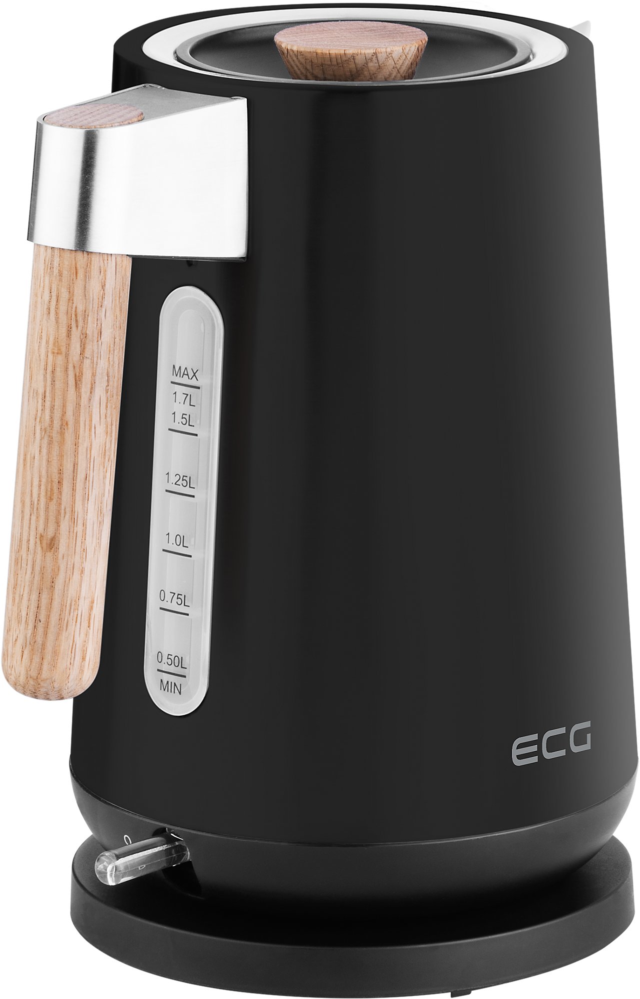 Чайник ECG RK 1768 Strix Timber Black купить | ELMIR - цена, отзывы ...