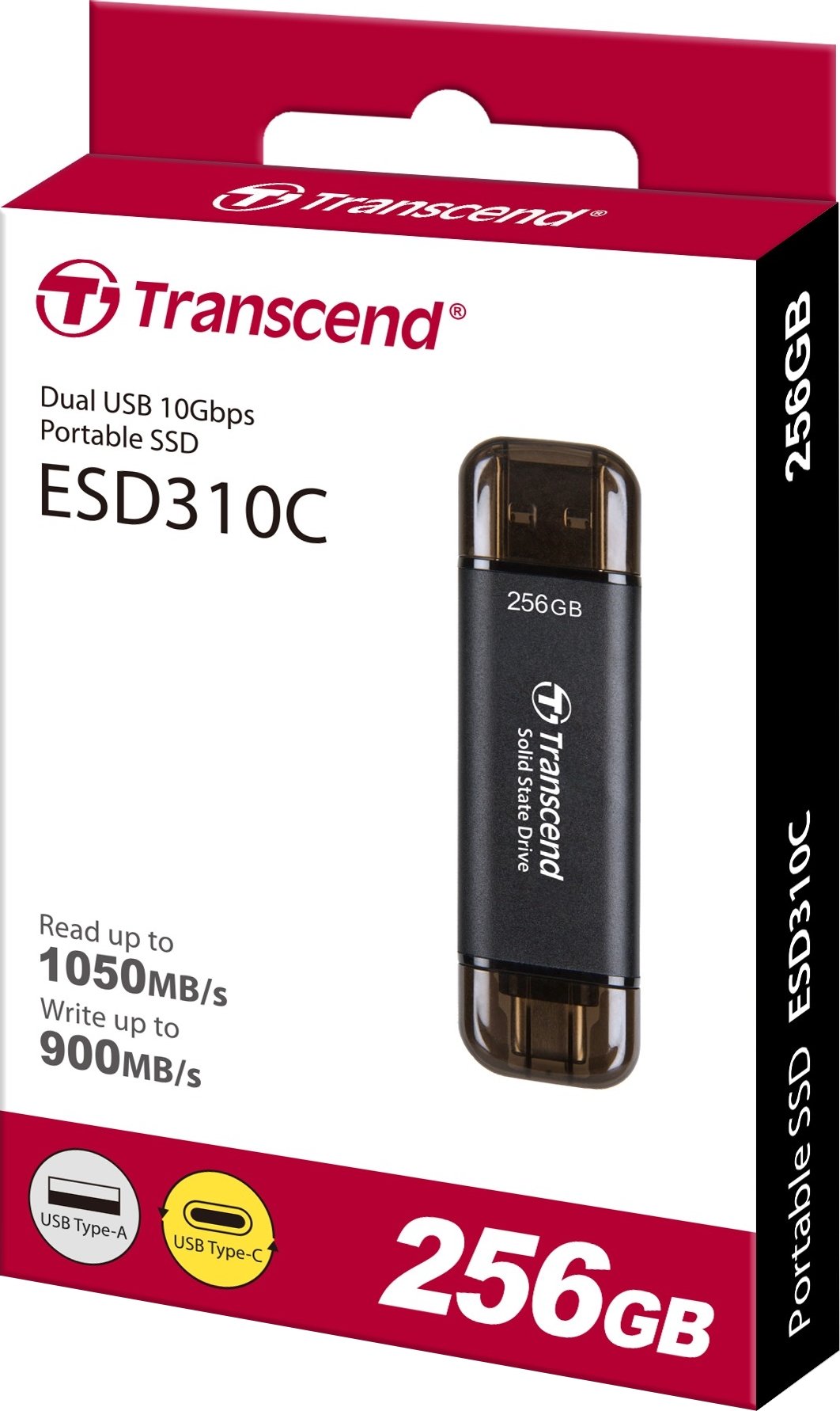 SSD-накопичувач USB 256GB Transcend (TS256GESD310C) купити | ELMIR