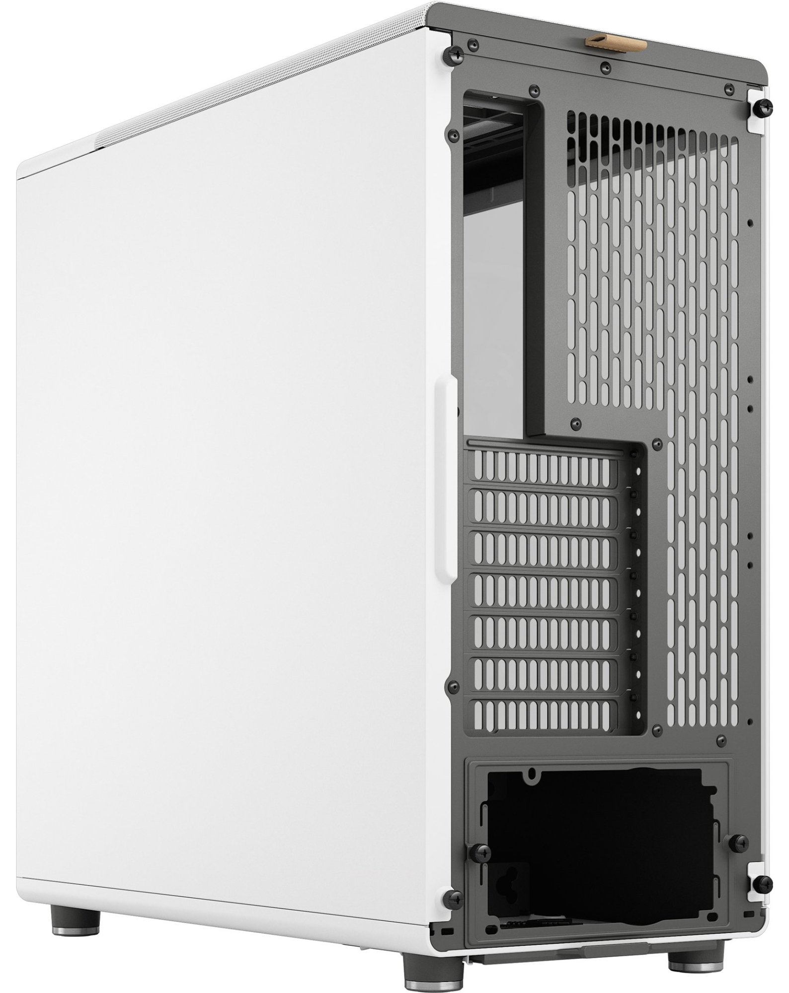 Корпус Fractal Design North TG Clear Tin б/БЖ Chalk White (FD-C