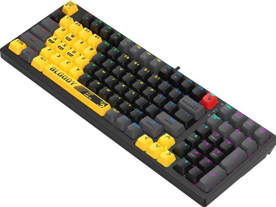 Клавиатура Bloody S98 Sports Lime Red Switch RGB USB купить