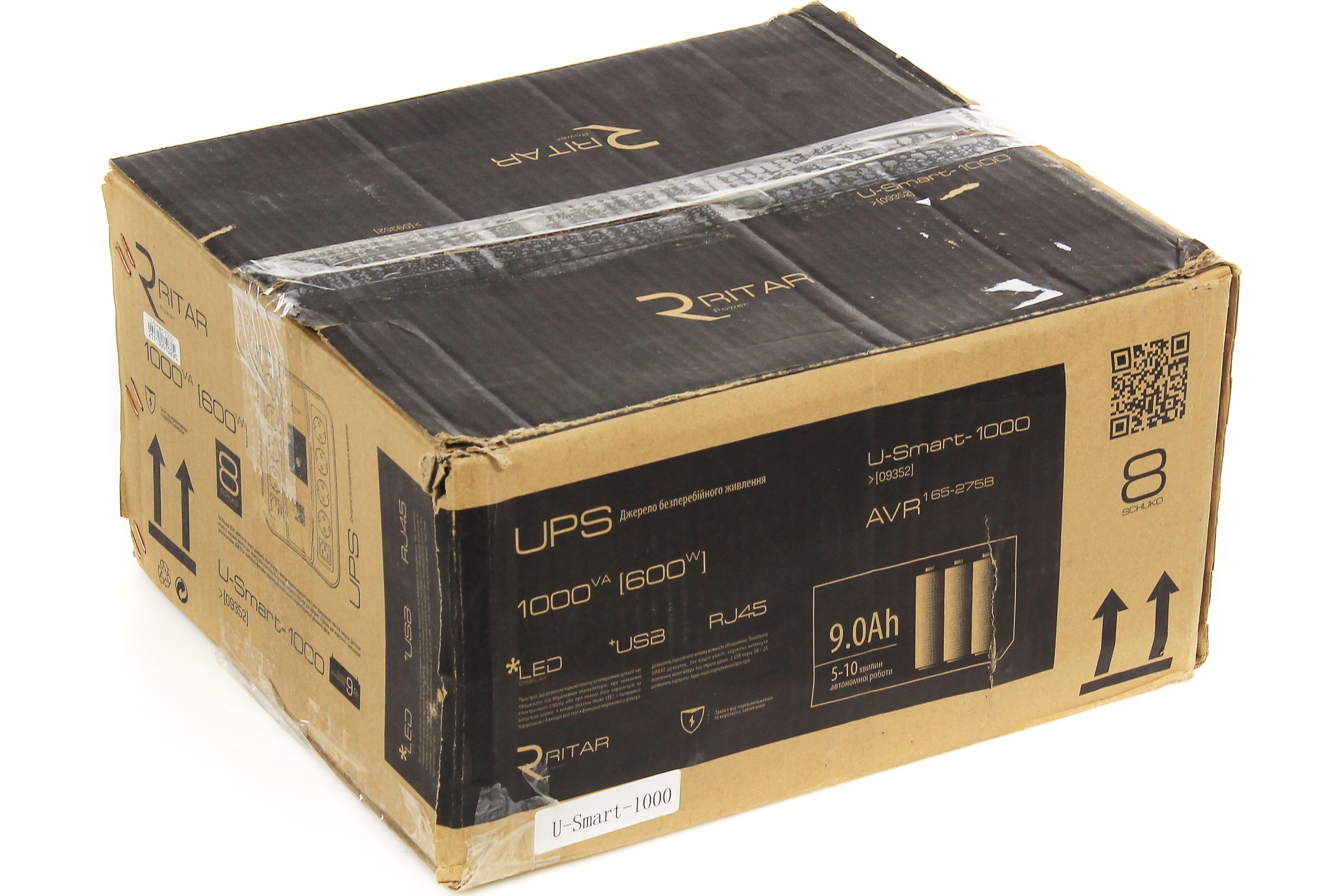 ДБЖ Ritar U-Smart-1000 (RS628U) - уцінка (221016) купити | ELMIR - ціна ...