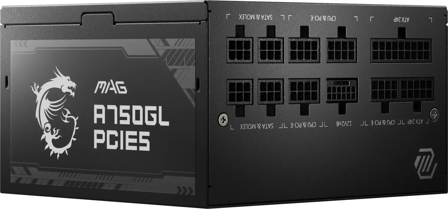 Блок живлення 750W MSI (MAG A750GL PCIE5) купити | Elmir - ціна