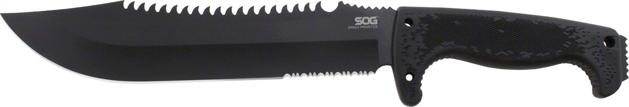 Мачете SOG Jungle Primitive Black (SOG F03TN-CP ) купить | ELMIR - цена ...