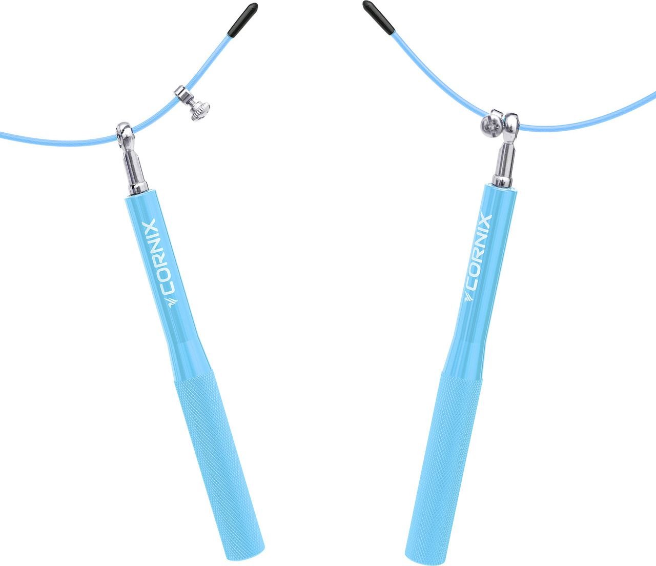 Скакалка для кросфіту Cornix Speed Rope XR-0153 Sky Blue купити
