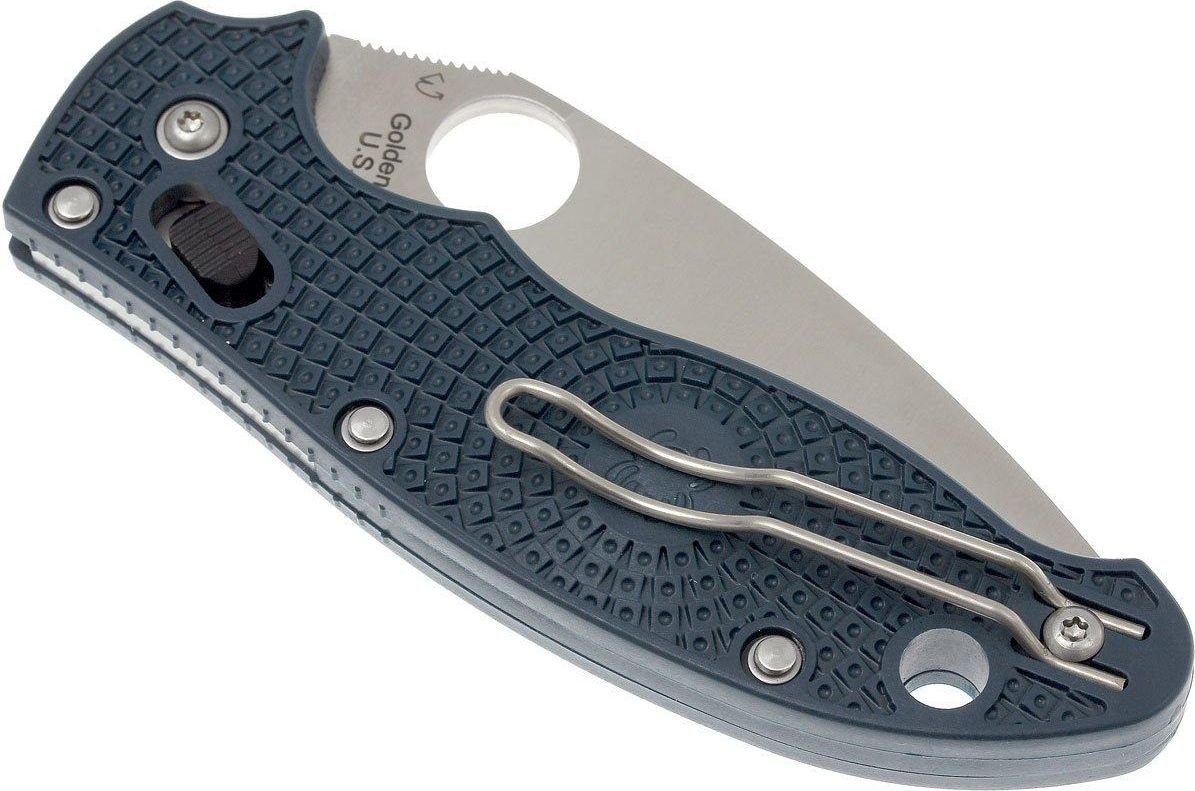 Нож Spyderco Manix 2 CPM S110V Dark Blue (C101PDBL2) купить