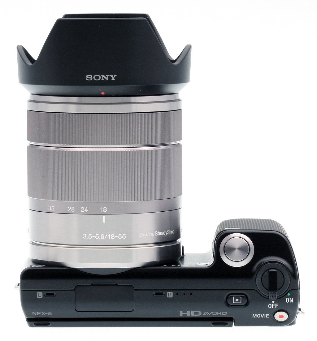 Цифровая фотокамера Sony NEX5K 1855mm/F3.55.6 Kit Black купить