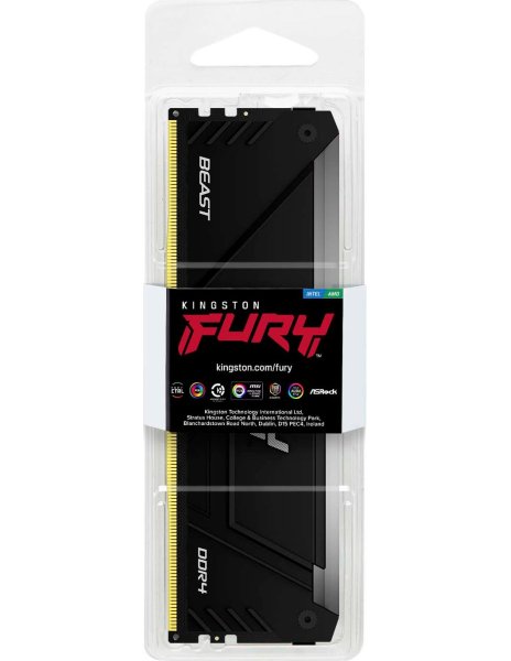 Модуль памяти Kingston Fury DDR4 32GB 3200MHz Beast RGB