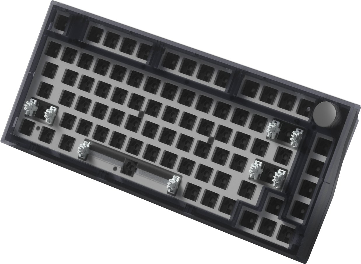 Основа для клавиатуры FL Esports DIY-Barebone MK750 Black Transparent ...