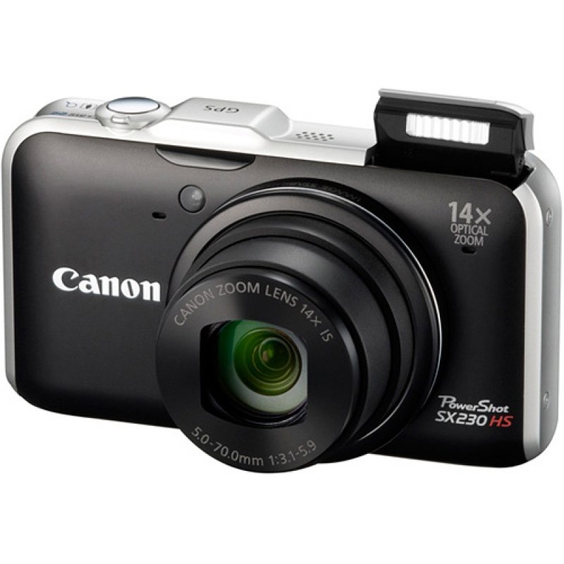 Цифровая фотокамера Canon PowerShot SX230 HS Black купить | ELMIR