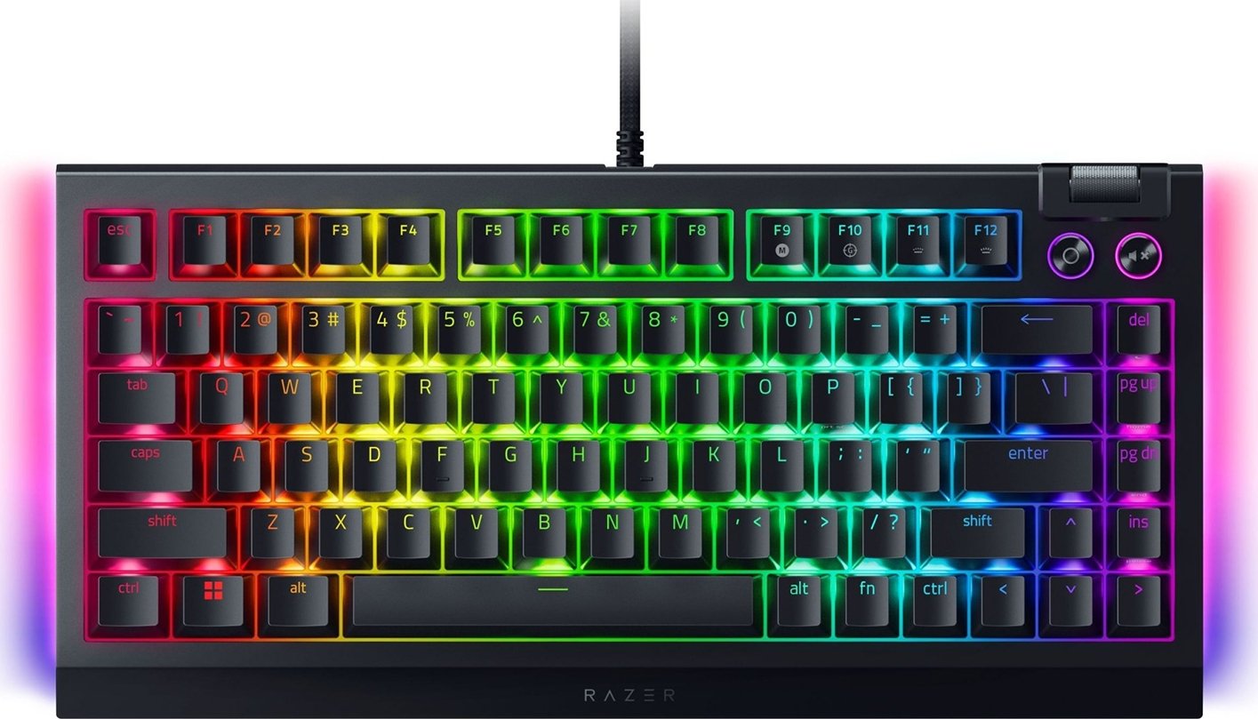 Клавиатура Razer BlackWidow V4 75% Black (RZ03-05000100-R3M1