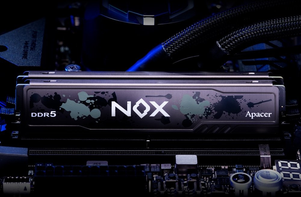 Модуль памяти Apacer DDR5 16GB 6000MHz NOX (AH5U16G60C512MBAA-1