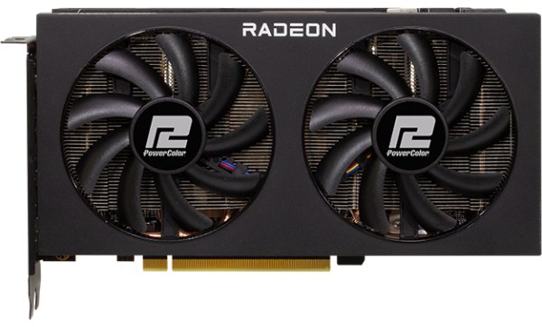 Видеокарта PowerColor PCI-E Radeon RX 7600 XT 16GB DDR6 Fighter