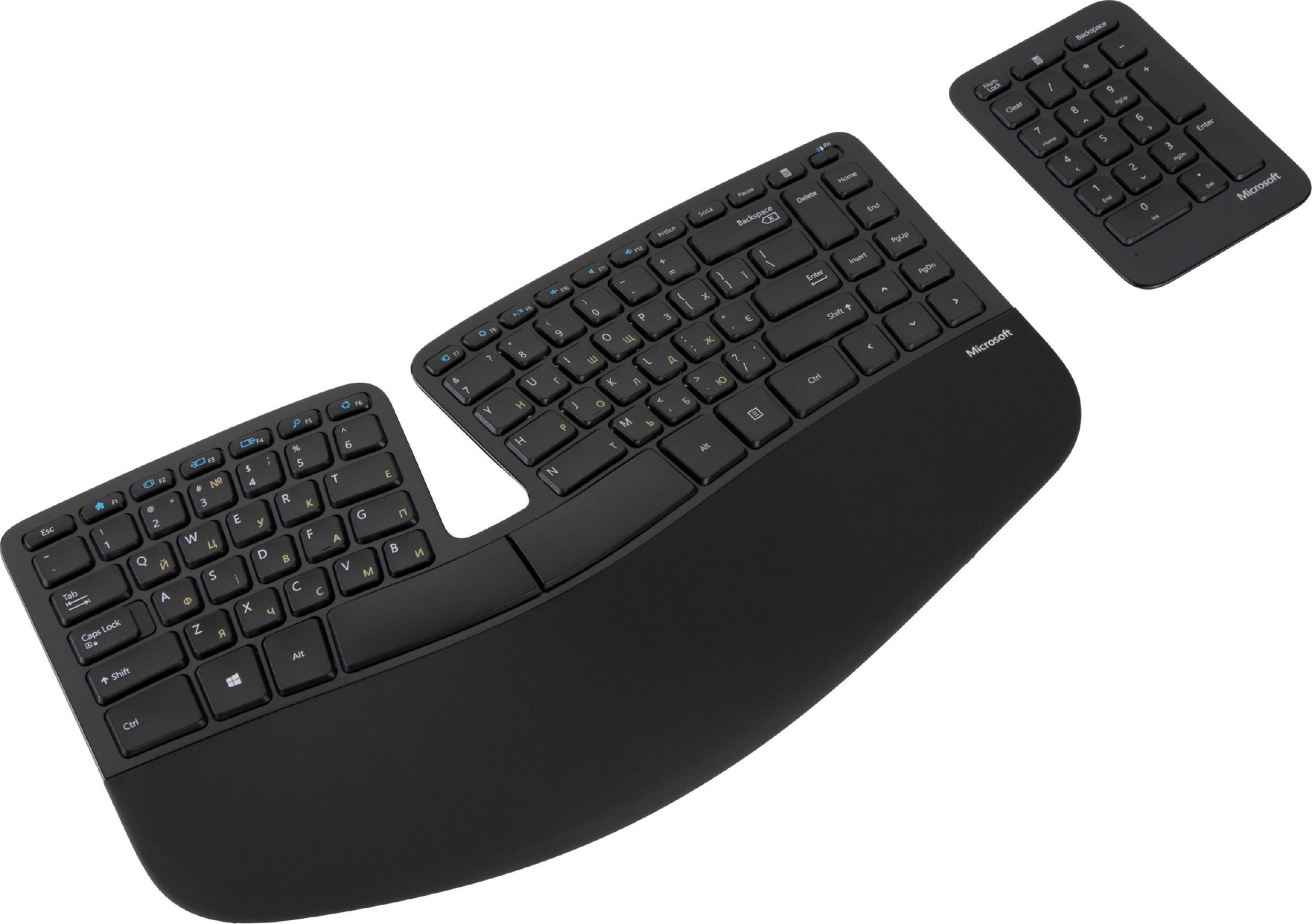 Клавиатура Microsoft Sculpt Ergonomic Keyboard Black ENG (5KV