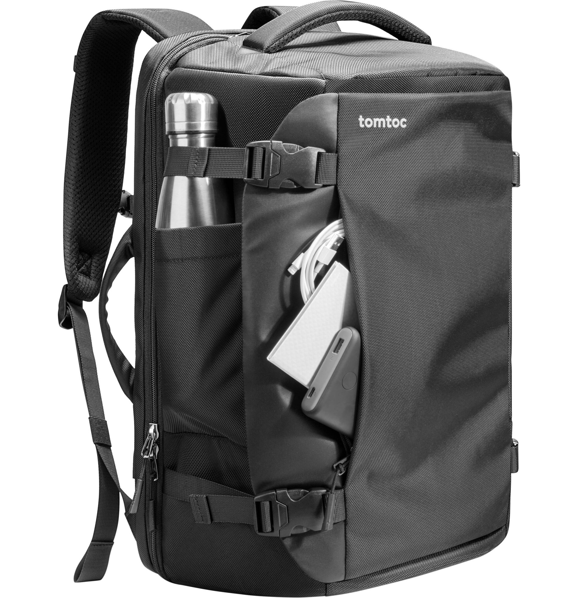 Рюкзак Tomtoc Navigator-T66 Travel Laptop Backpack Black 38L 