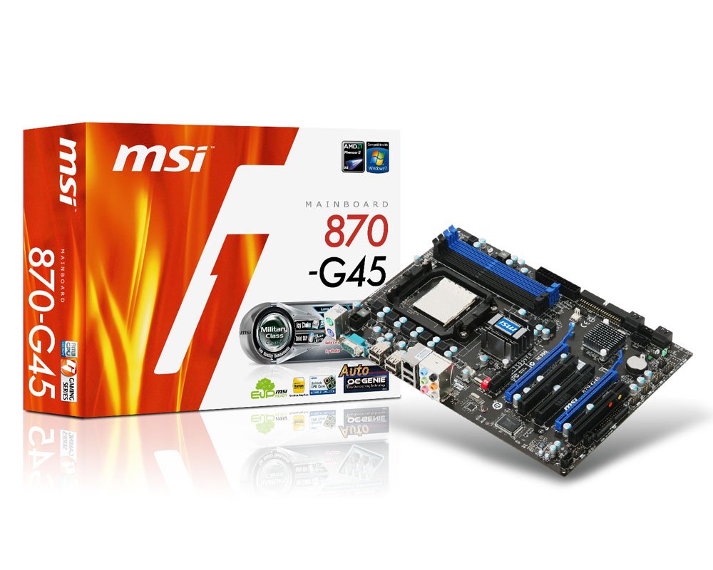 Материнская плата MSI 870-G45 s-AM3 770