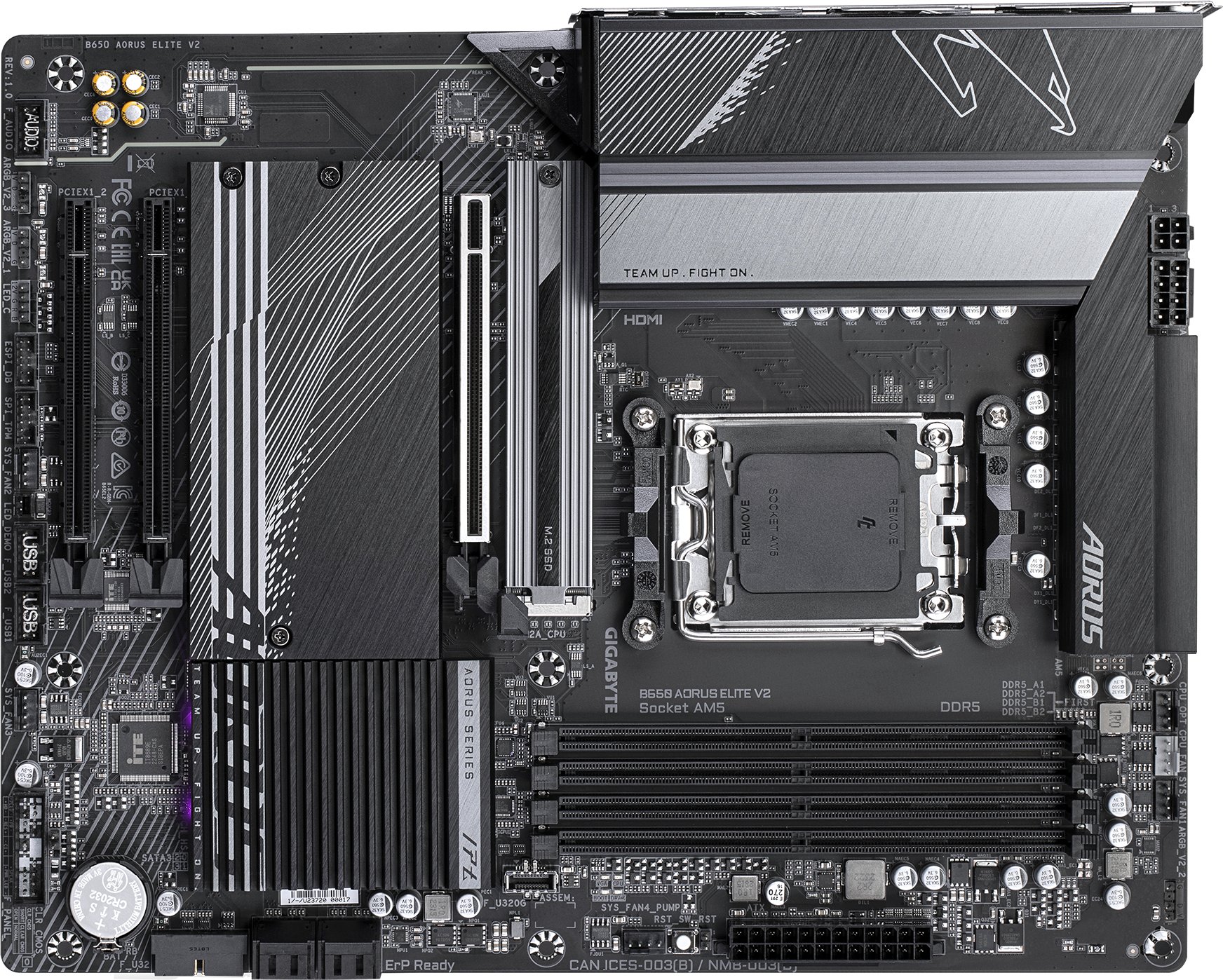 Материнская плата GigaByte B650 AORUS Elite AX V2 s-AM5 B650 купить ...