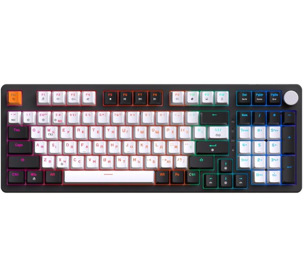 Клавиатура GamePro MK170B Hot-Swap Red Swich RGB Black купить