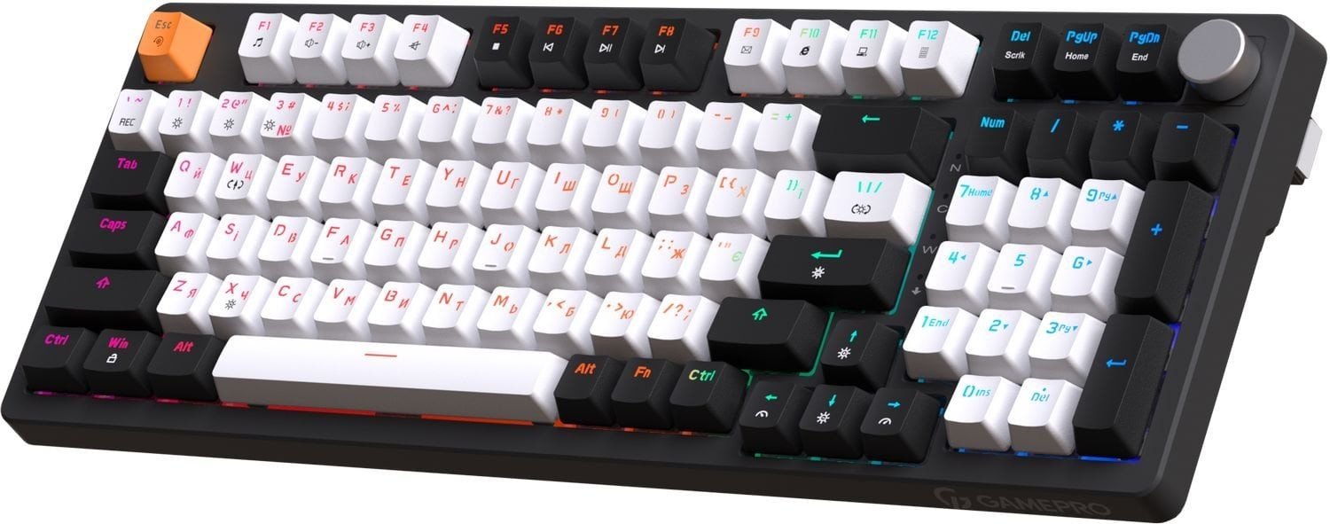 Клавиатура GamePro MK170B Hot-Swap Red Swich RGB Black купить