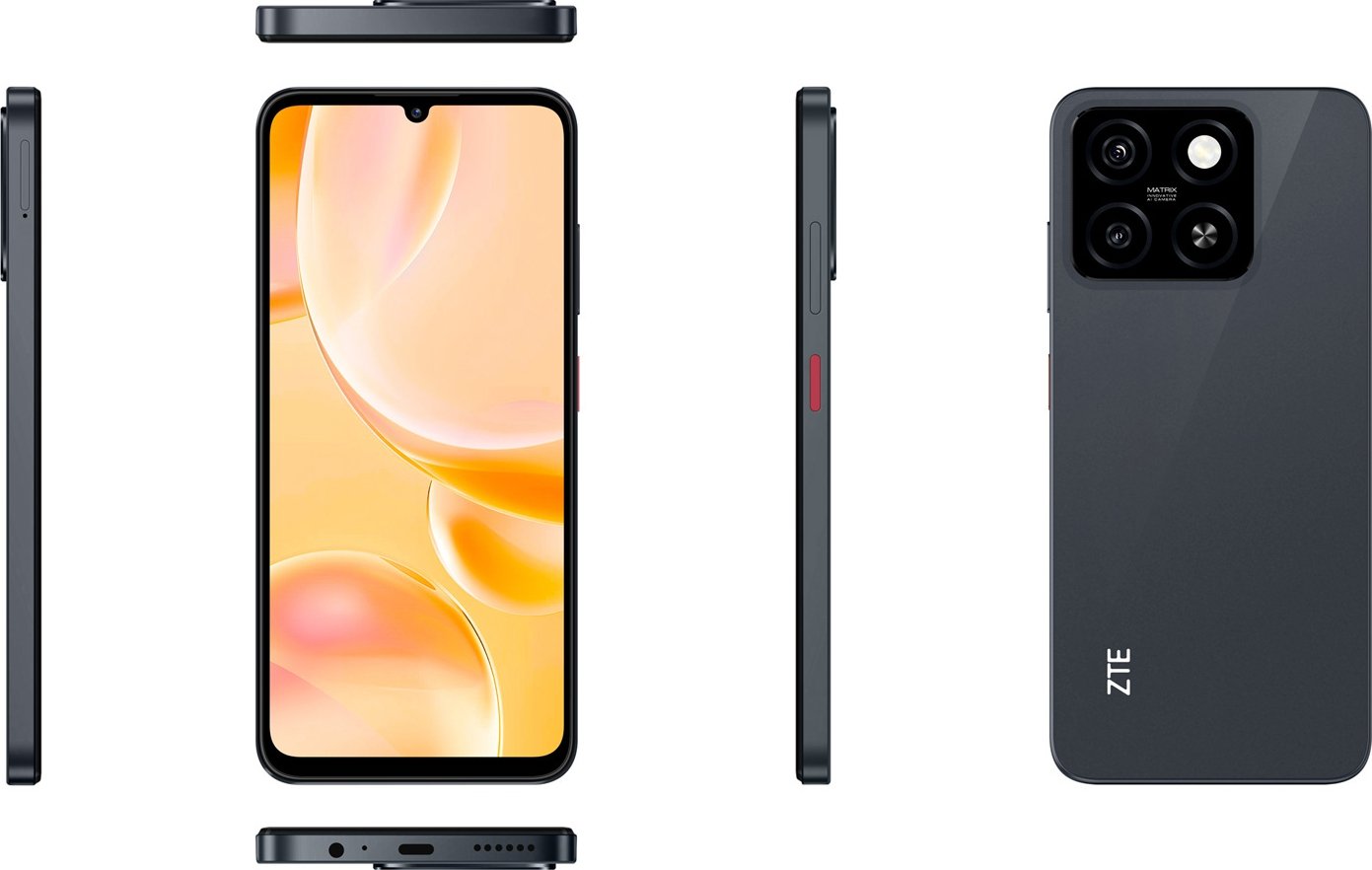 Мобильный телефон ZTE Blade A55 4/128GB Black купить | ELMIR