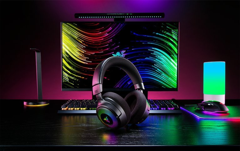 Навушники Razer Kraken V4 (RZ04-05170100-R3M1) купити | ELMIR