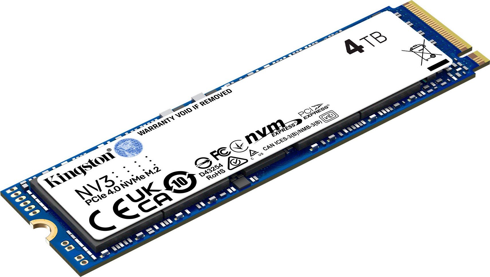 【いな】SSD 4TB × 4台 SSD-накопитель M.2 4TB Kingston NV3 (SNV3S/4000G) купить | ELMIR