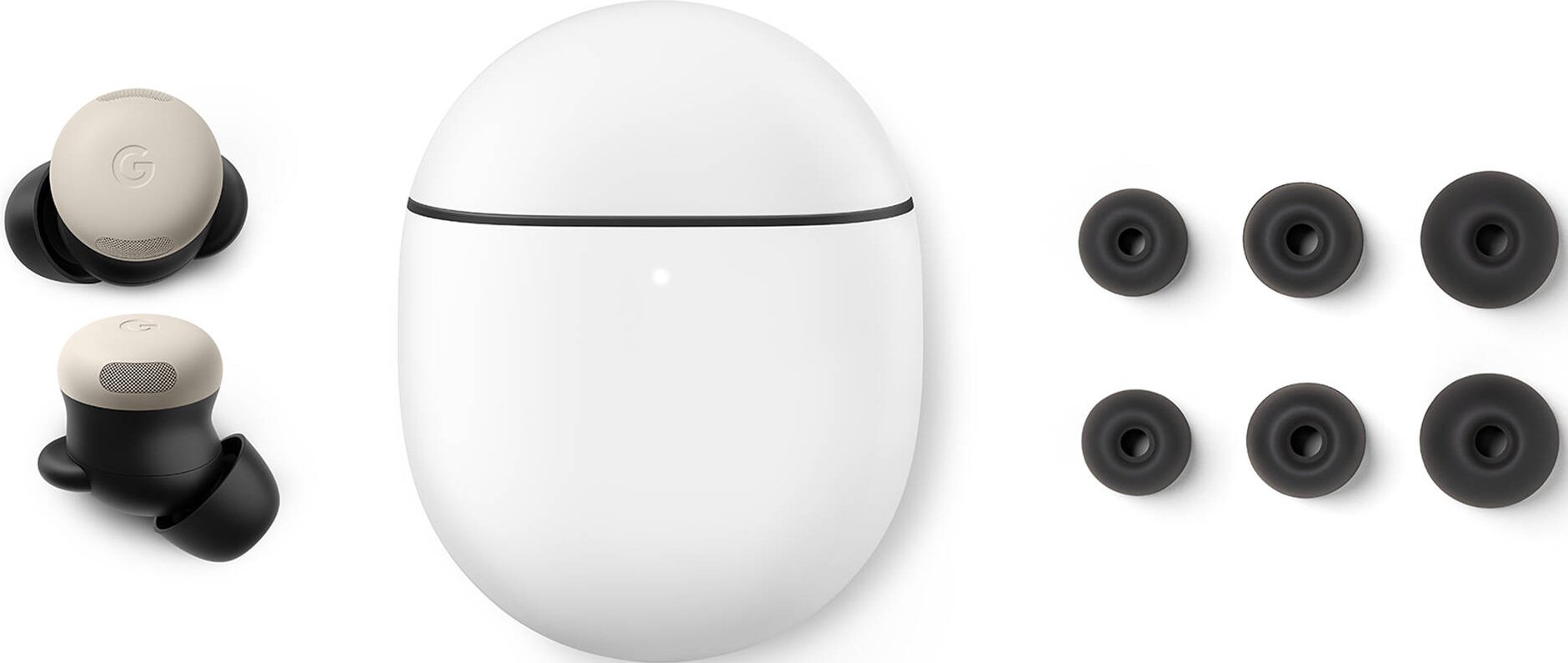 Навушники Google Pixel Buds Pro 2 Porcelain купити | ELMIR - ціна