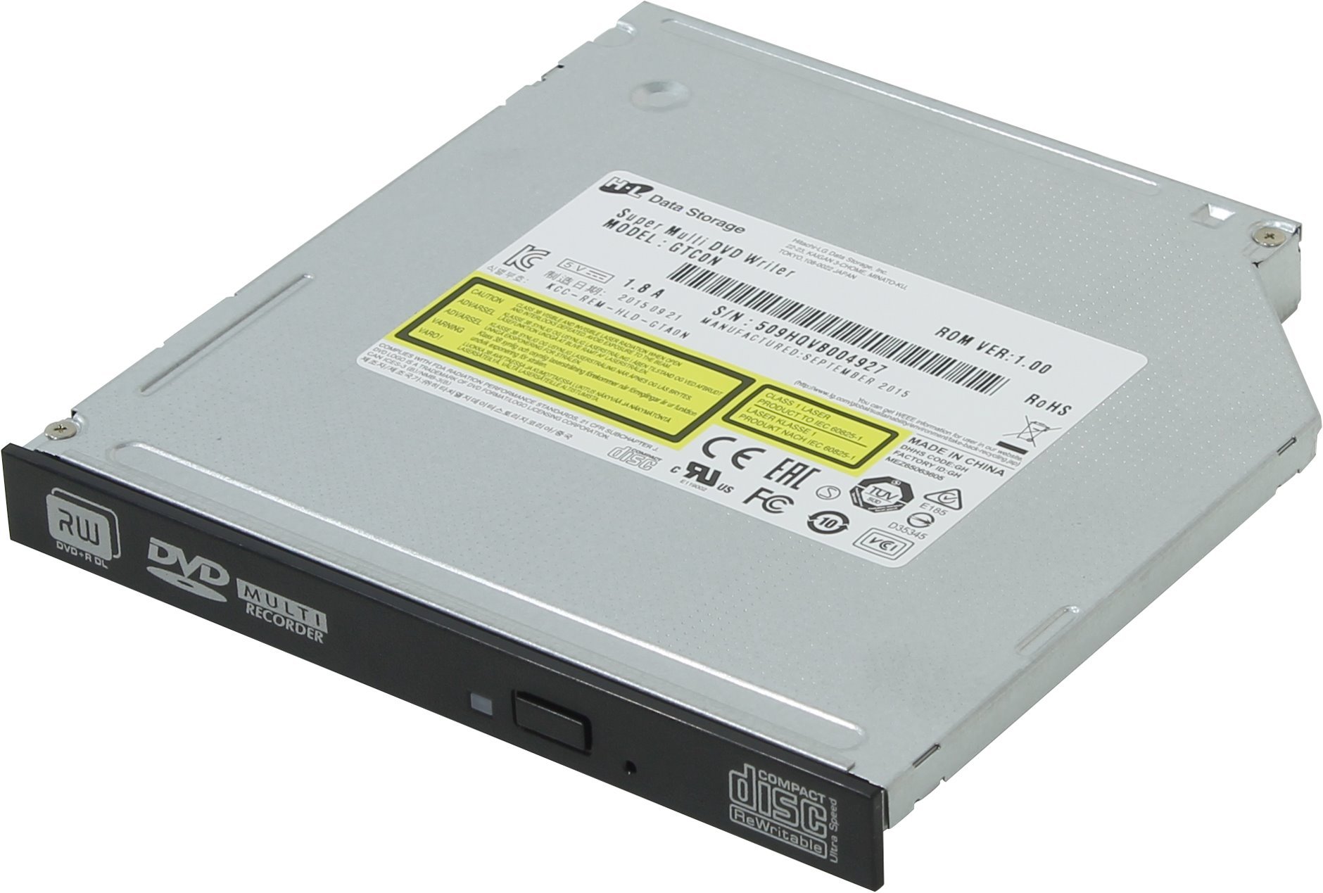 Оптический привод DVD-RW LG GTC0N Slim Black купить | ELMIR - цена ...