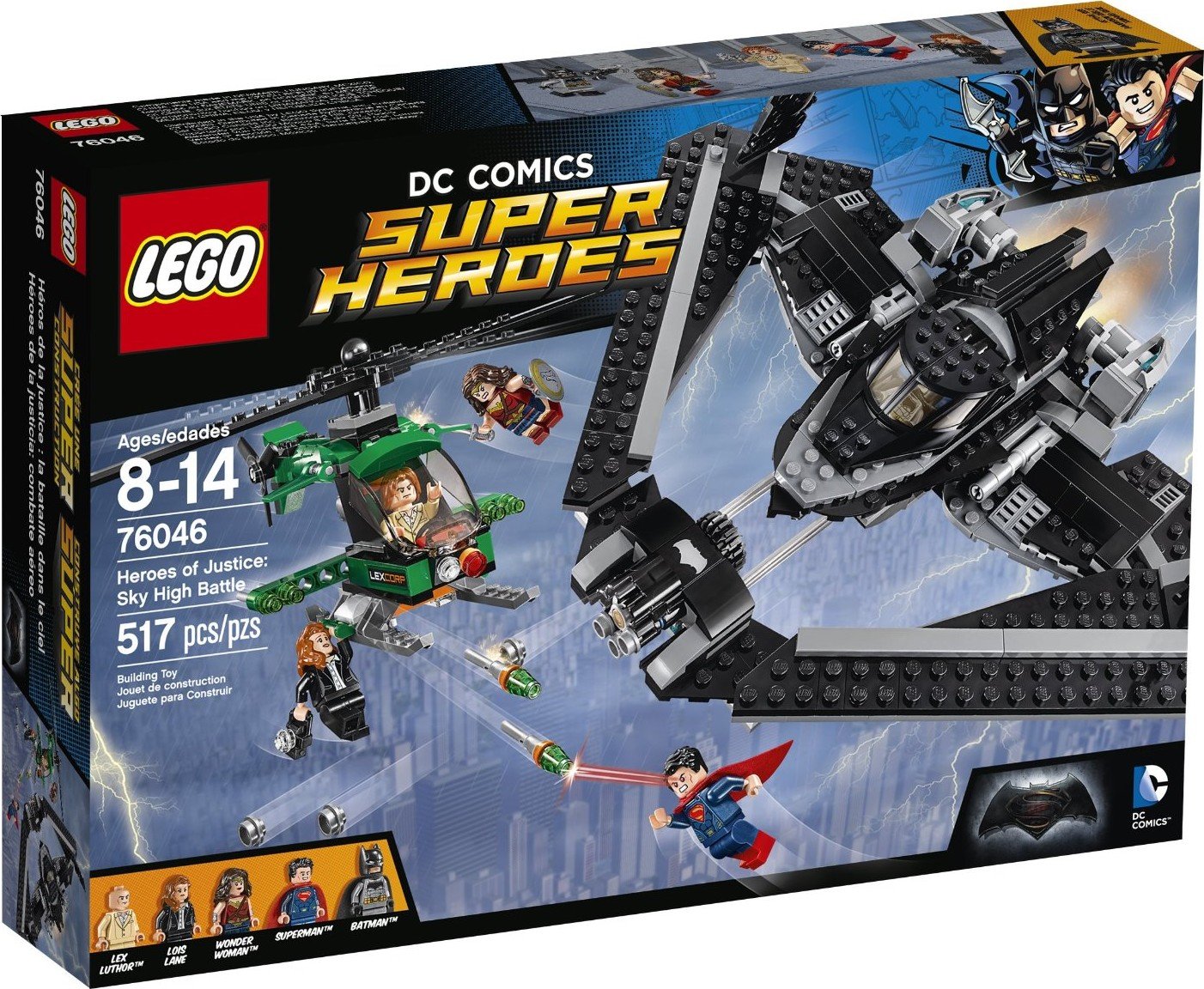Конструктор LEGO Super Heroes Поединок в небе (76046) купить