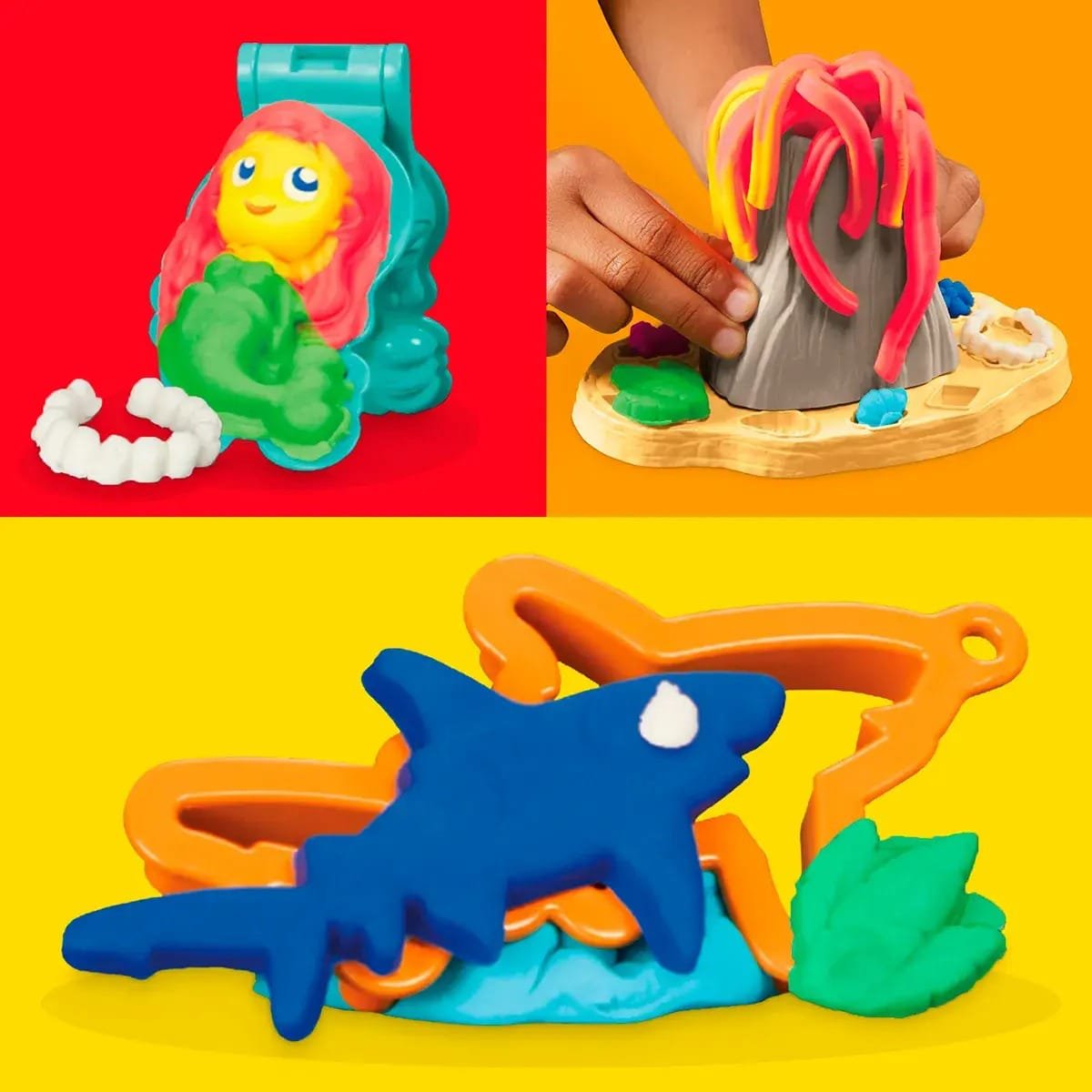 Набор для лепки Hasbro Play-Doh Вулканическое приключение с