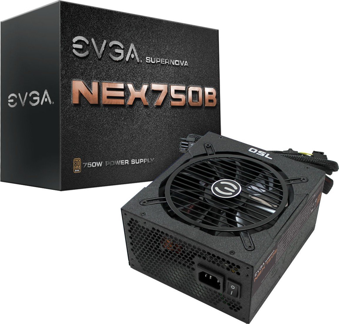 Блок питания 750W EVGA SuperNOVA NEX750B Bronze (110-B1-0750-VR) купить ...