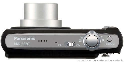 Цифровая фотокамера Panasonic LUMIX DMC-FS20 Black купить | ELMIR