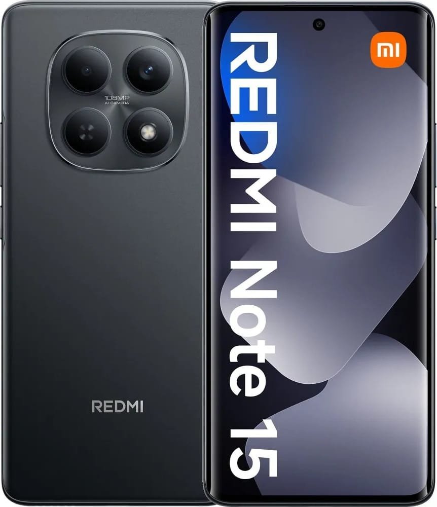 Мобильный телефон Xiaomi Redmi Note 15 8/256GB Black UA UCRF