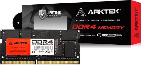 Модуль памяти SO-DIMM Arktek DDR4 16GB 2666MHz (AKD4S16N2666