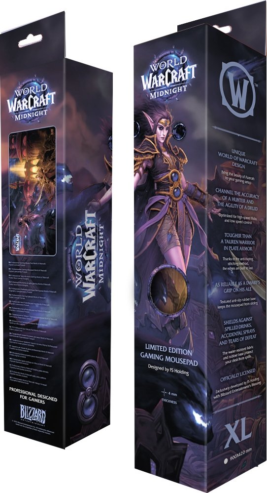 Коврик для мыши Blizzard World Of Warcraft Midnight Xalatath Key